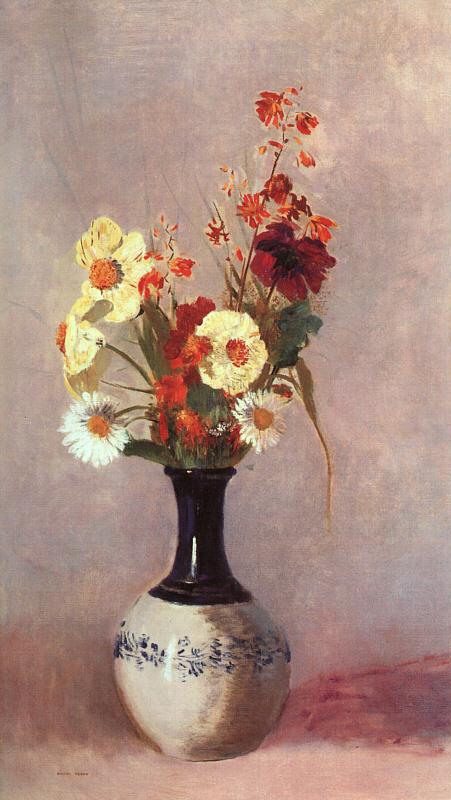 Odilon Redon Vase of Flowers